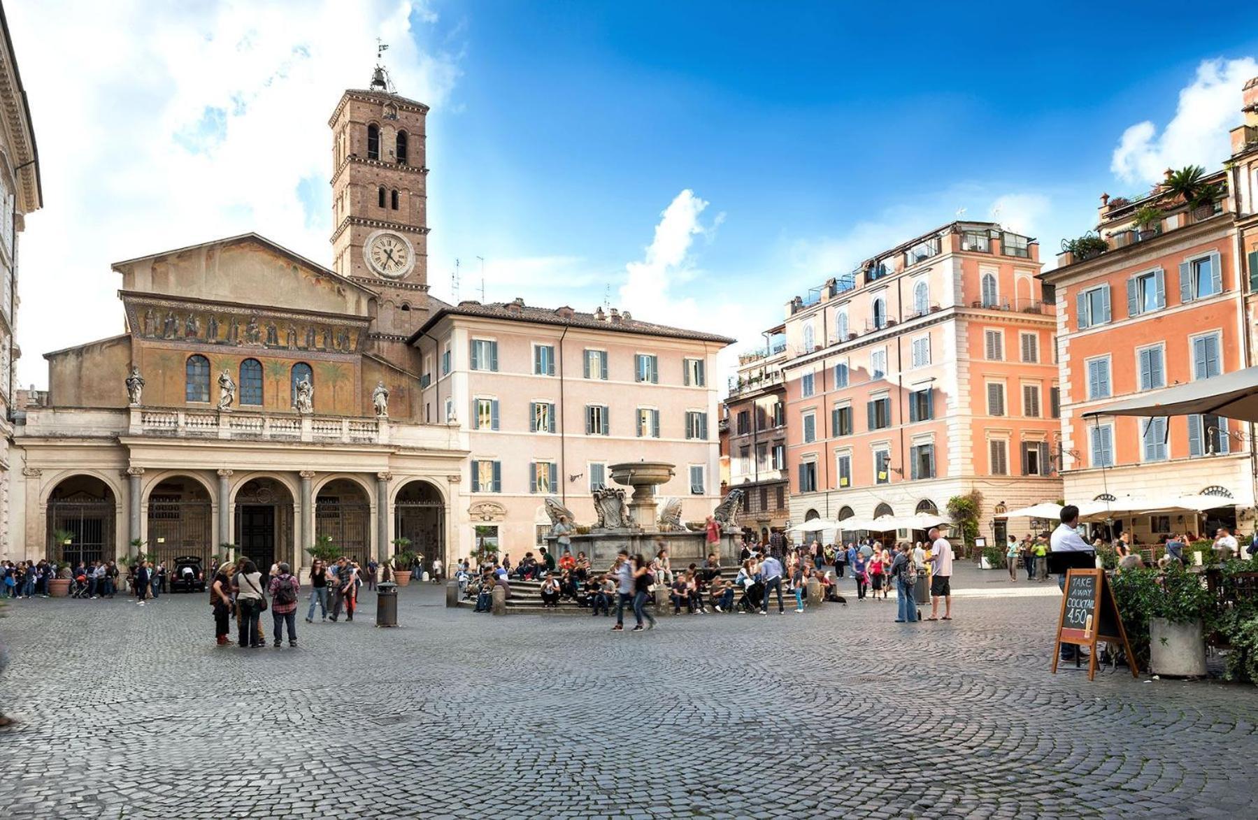 Guest House O Affittacamere La Civetta Di Trastevere B 罗马 外观 照片